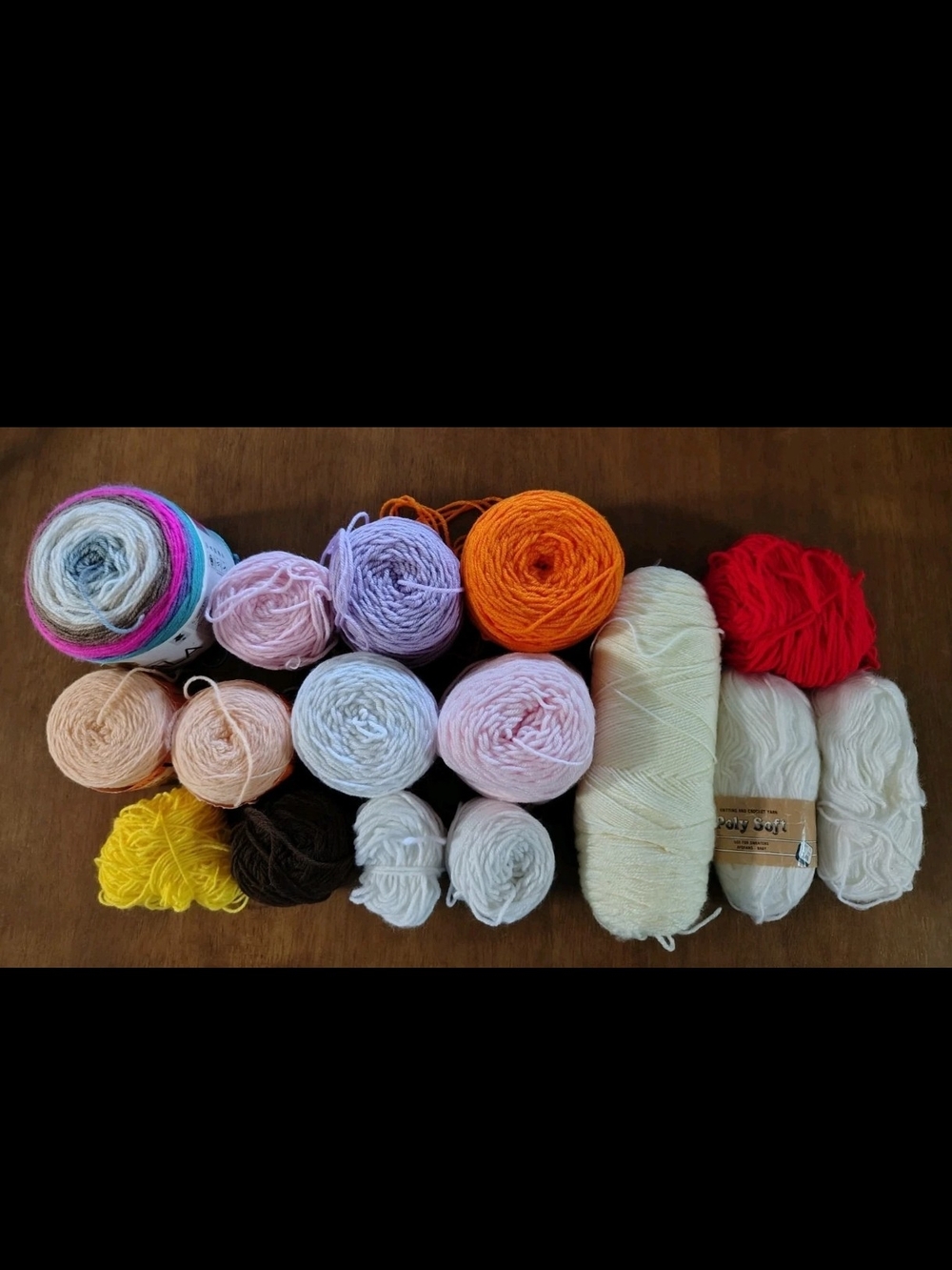 Yarn Lot Variety Mandala Cake Vintage Acrylic Sport